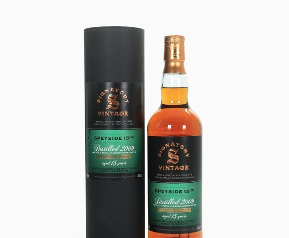Speyside (M) – 15 Year Old (2009) Signatory Vintage Whisky