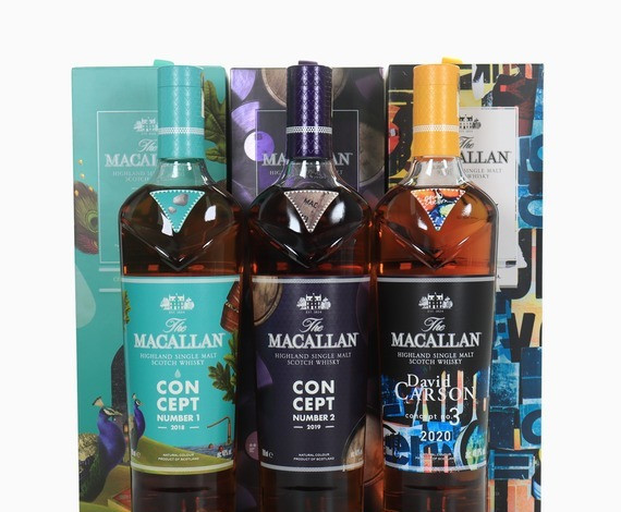Macallan – Concept Series No.1-3 (3 x 70cl) Whisky