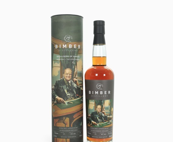 Bimber – Oloroso Cask (Single Cask #473) Shoulders of Giants (Winston – The Statesman) Whisky