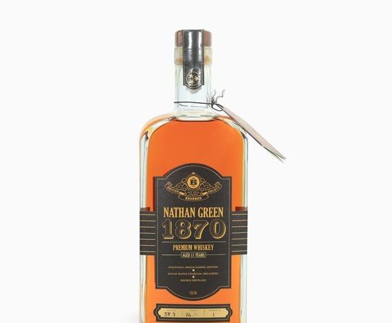 Nathan Green – 11 Year Old (British Bourbon Society) 75cl Whisky 