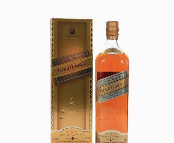 Johnnie Walker – 18 Year Old (Gold Label) 1 Litre Whisky