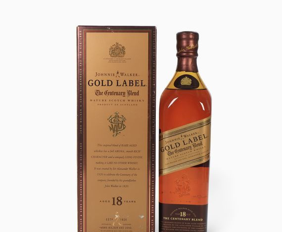 Johnnie Walker – 18 Year Old (Gold Label) Centenary Blend (75cl) Whisky