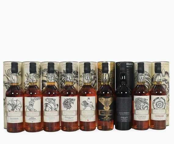 Game of Thrones – Limited Edition Collection (9x70cl) Whisky 