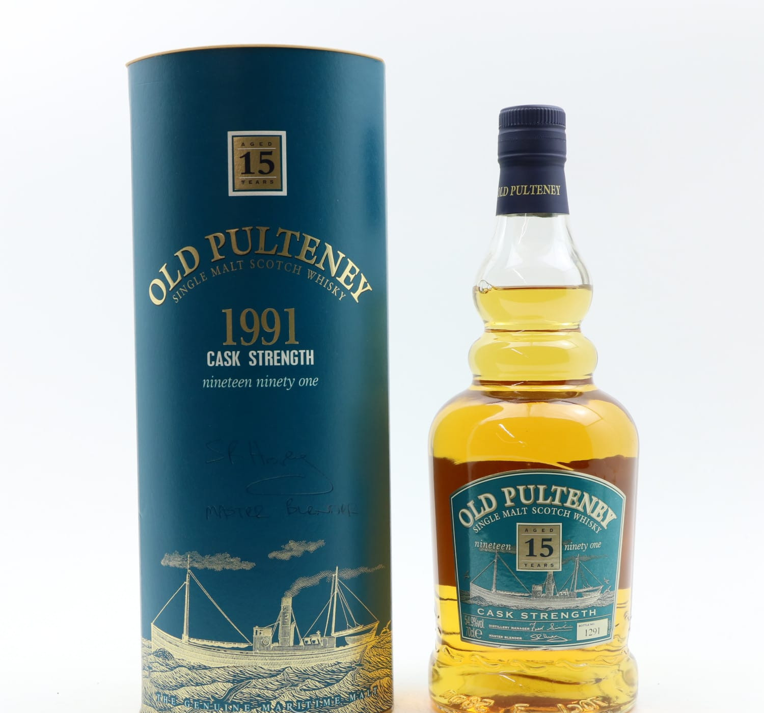 Old Pulteney 1991 15 Year Old Cask Strength Whisky 