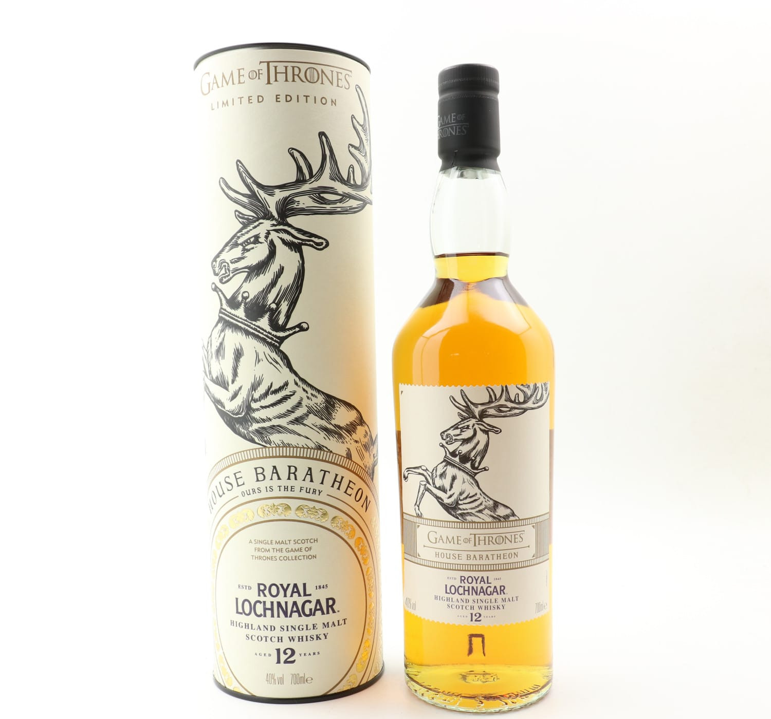 Royal Lochnagar 12 Year Old Game of Thrones ‘House Baratheon’ Whisky