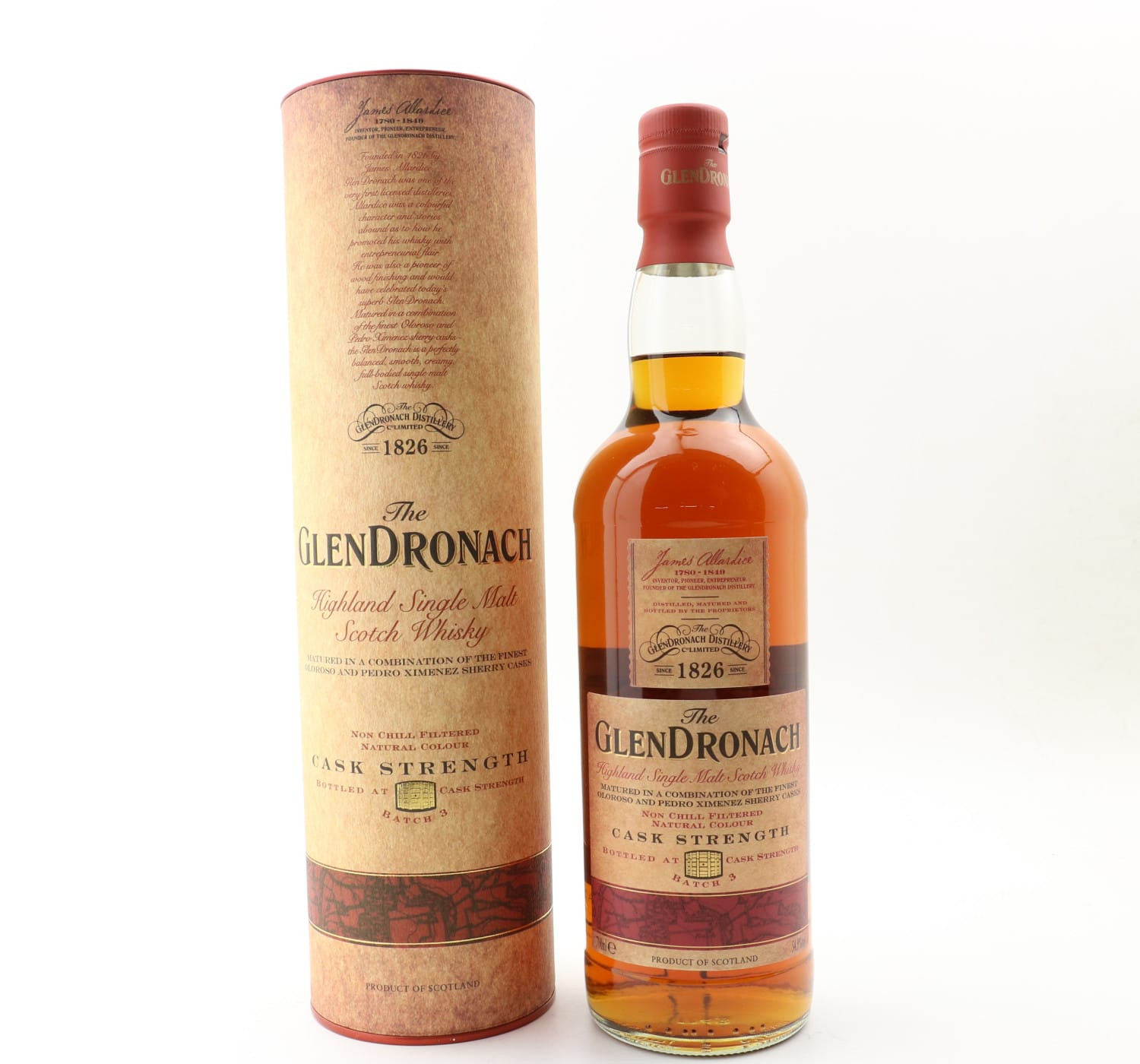 GlenDronach Cask Strength Batch #3 Whisky