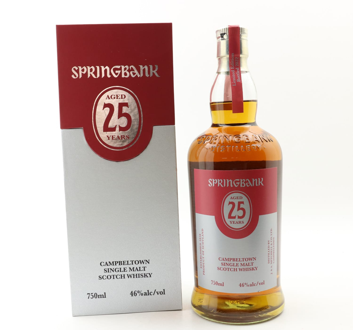 Springbank 25 Year Old 2022 Release Whisky