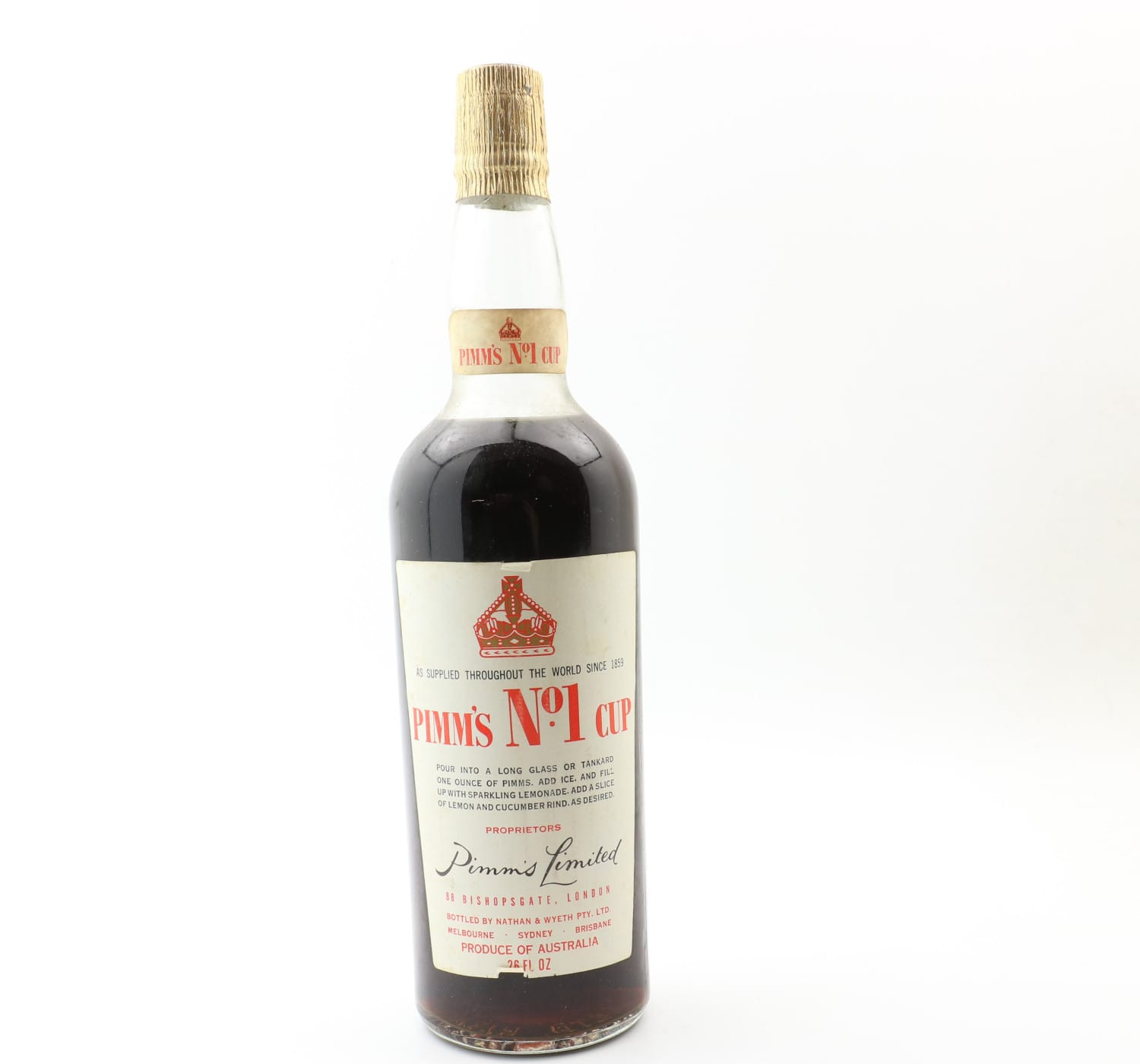Pimm’s No.1 Cup 26 2/3 FL OZ Whisky 