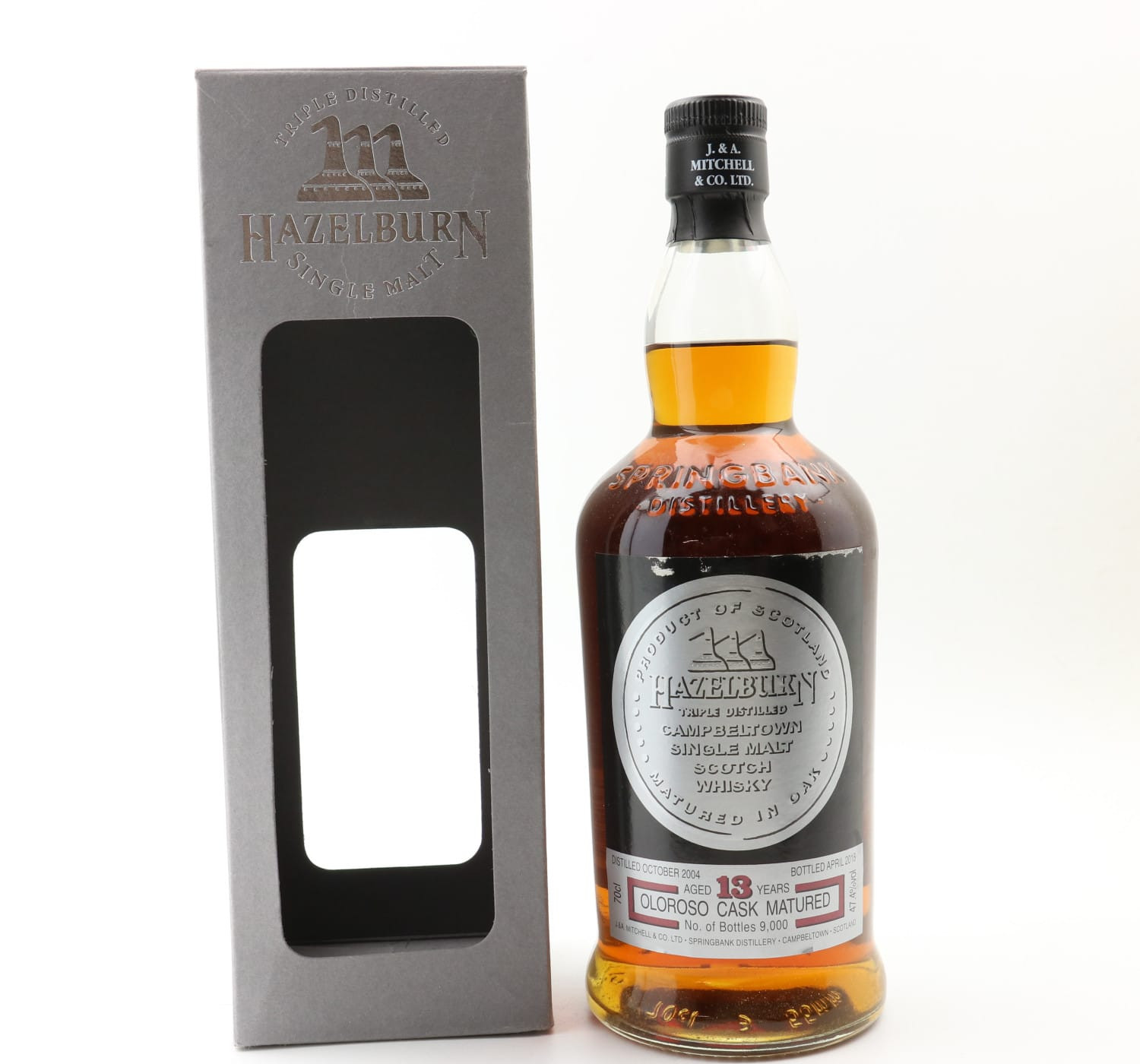 Hazelburn 2004 13 Year Old Oloroso Cask Whisky
