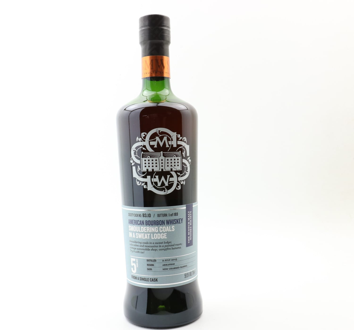 SMWS B3.10 Rock Town 2015 5 Year Old Whisky 