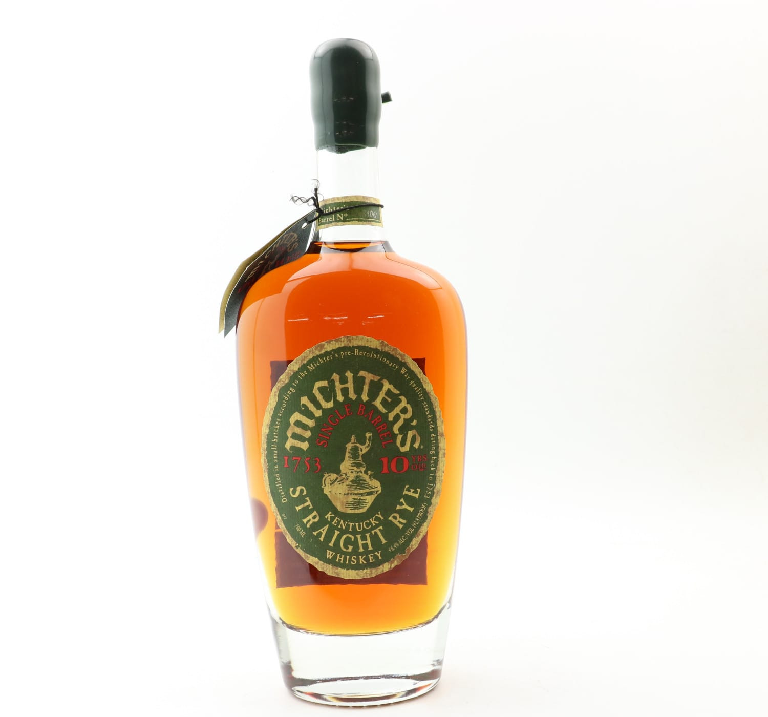Michter’s 10 Year Old Single Barrel Straight Rye Whisky