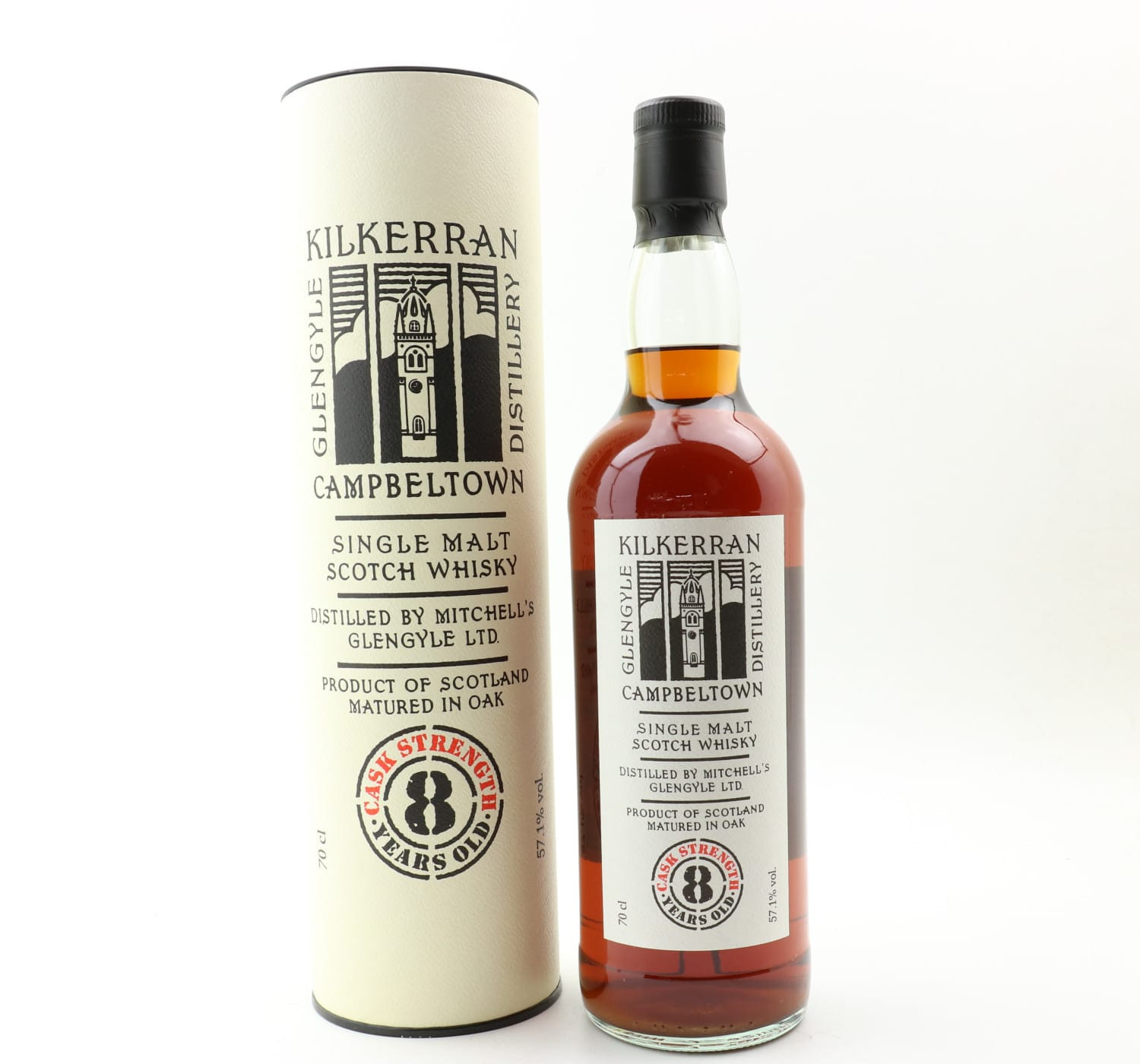 Kilkerran 8 Year Old Cask Strength Sherry Cask Matured Batch #4 Whisky 