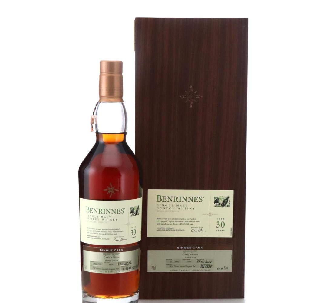 Benrinnes 1992 Casks of Distinction 30 Year Old Whisky 