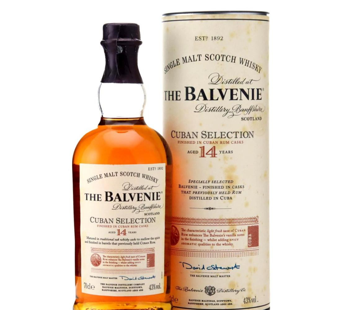 Balvenie Cuban Selection 14 Year Old Whisky 