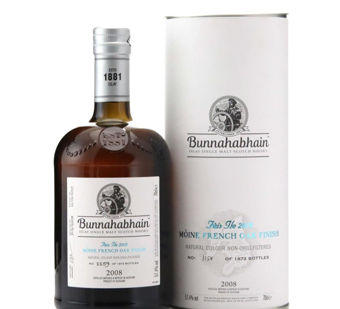 Bunnahabhain 2008 Mòine French Oak Finish Whisky 