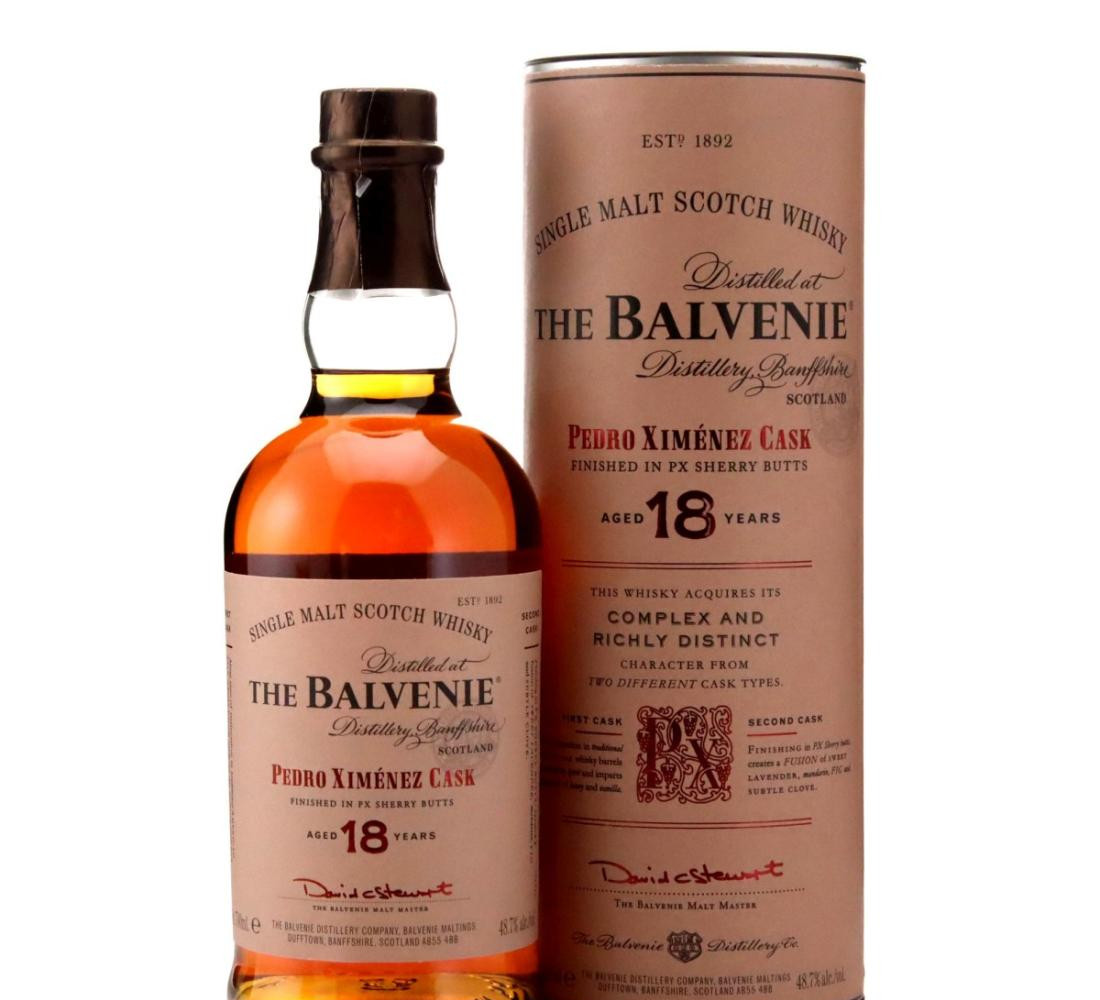 Balvenie Pedro Ximénez Cask 18 Year Old Whisky