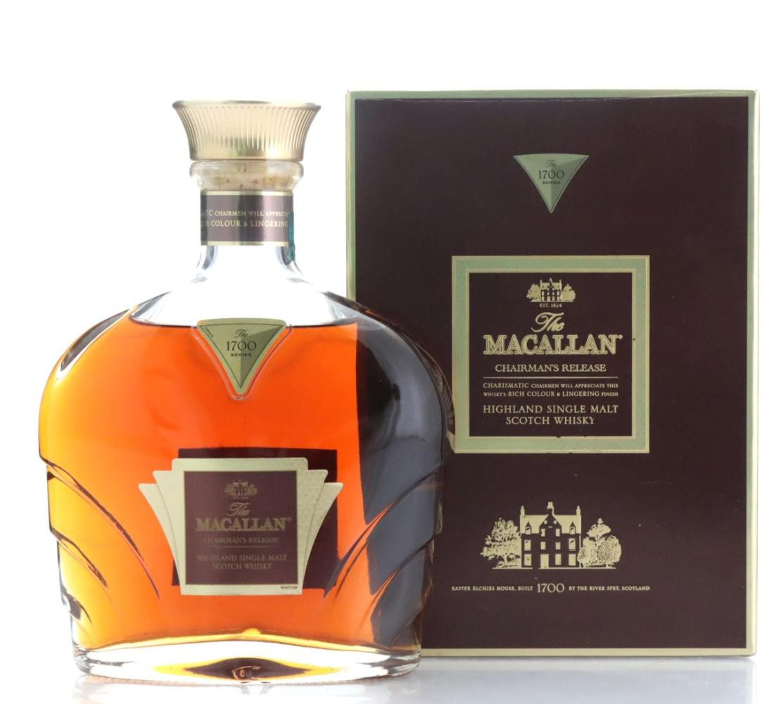 Macallan Chairman’s Release Whisky 