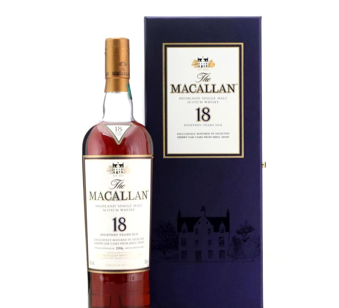Macallan 1996 18 Year Old Whisky 
