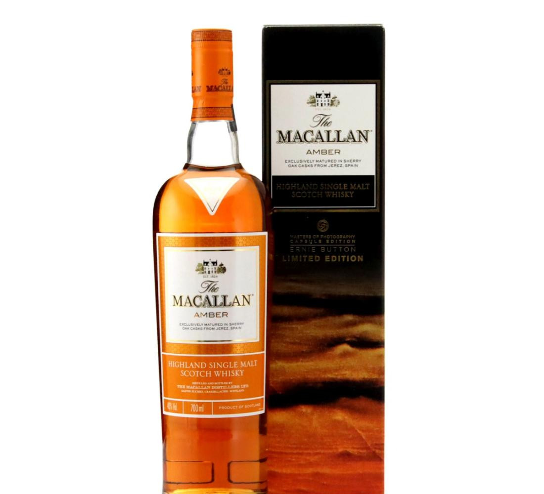 Macallan Amber Masters of Photography – Ernie Button Whisky
