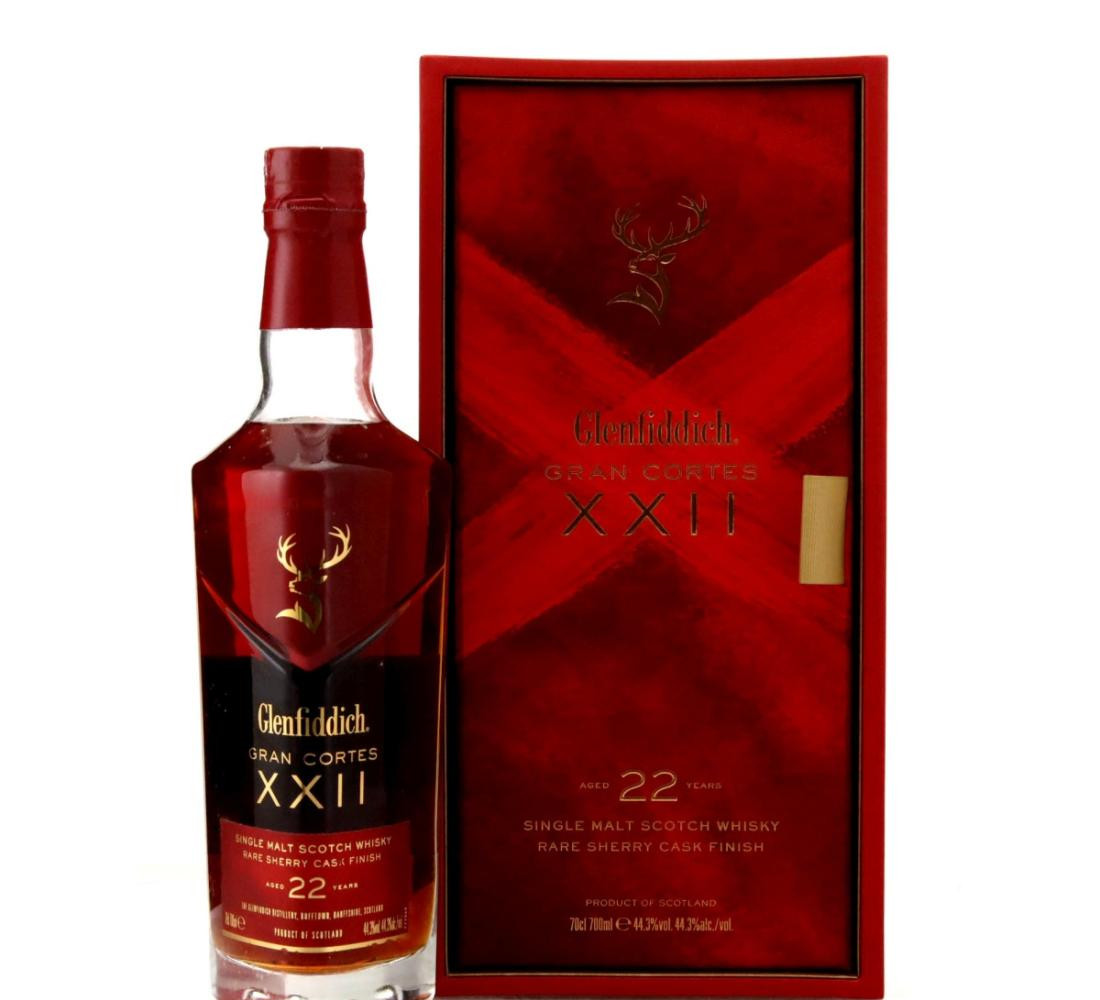 Glenfiddich Gran Cortes XXII 22 Year Old Whisky 