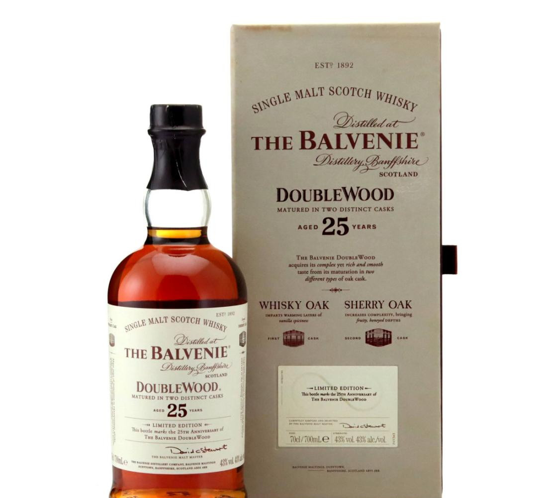 Balvenie DoubleWood 25 Year Old Whisky 