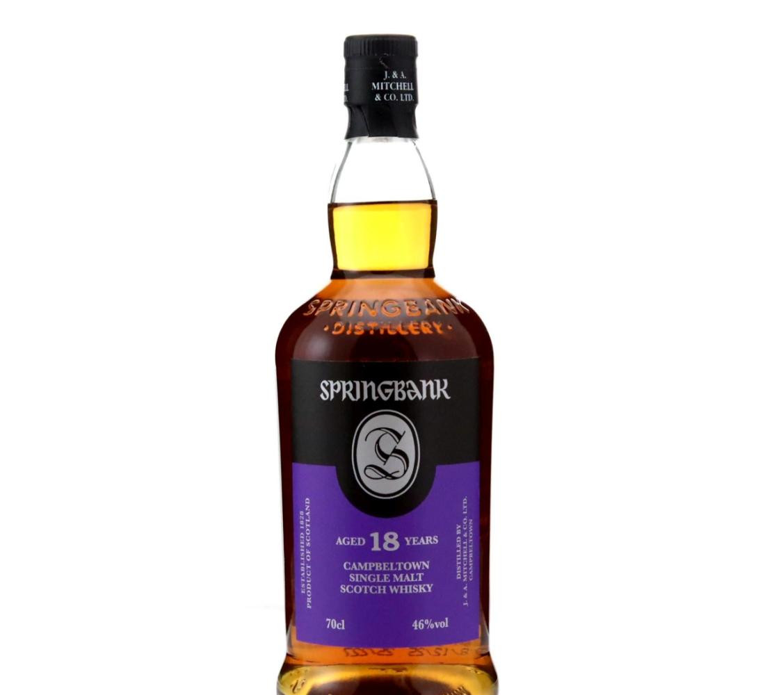 Springbank 18 Year Old Whisky 