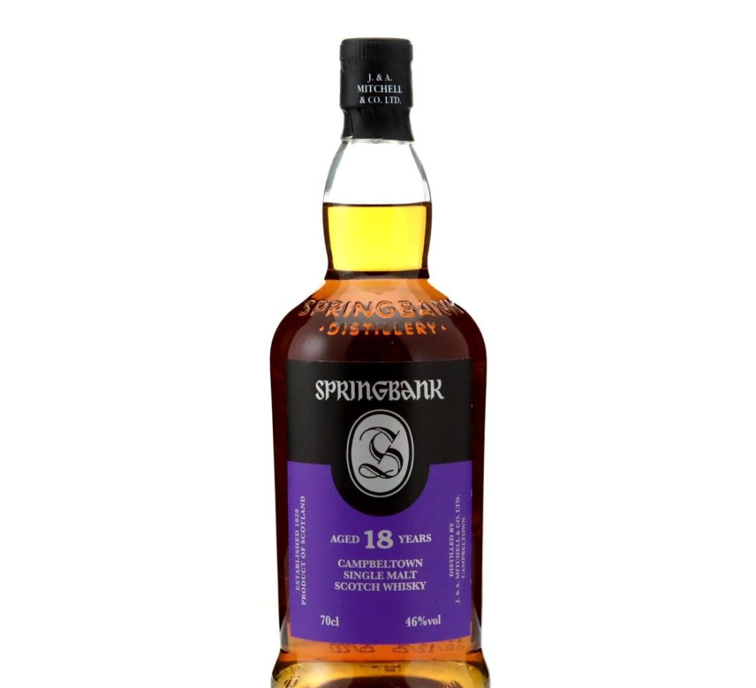 Springbank 18 Year Old Whisky