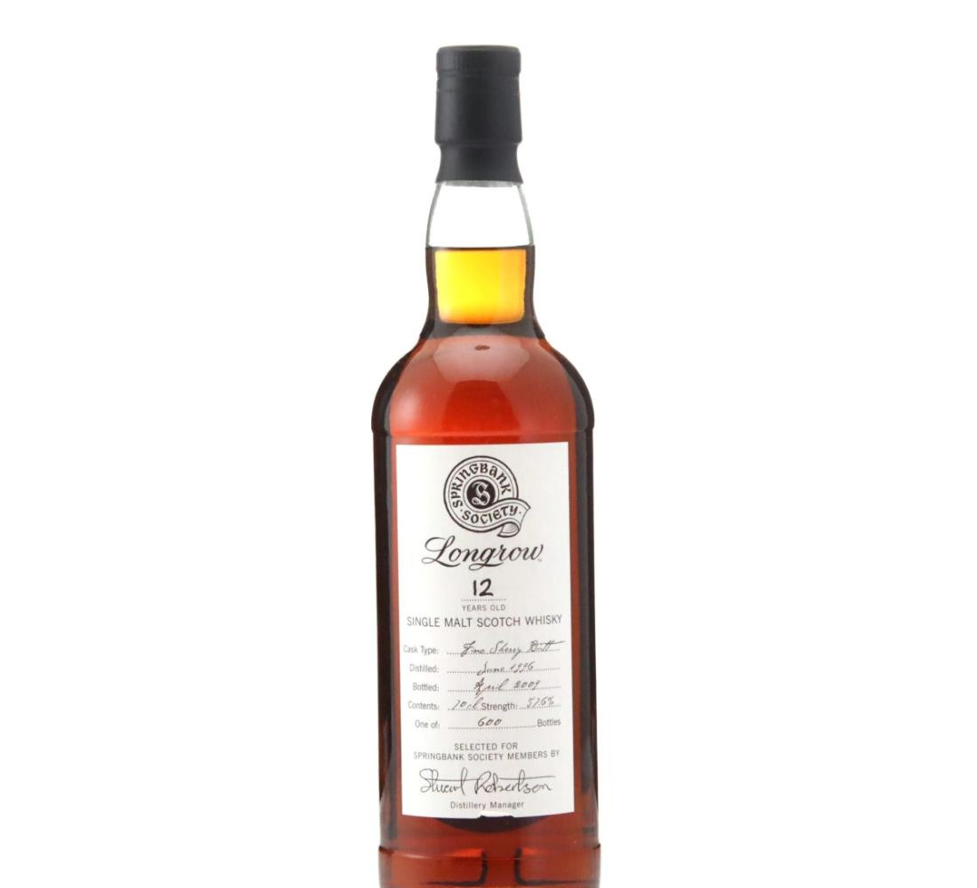 Longrow 1996 Springbank Society 12 Year Old Whisky 