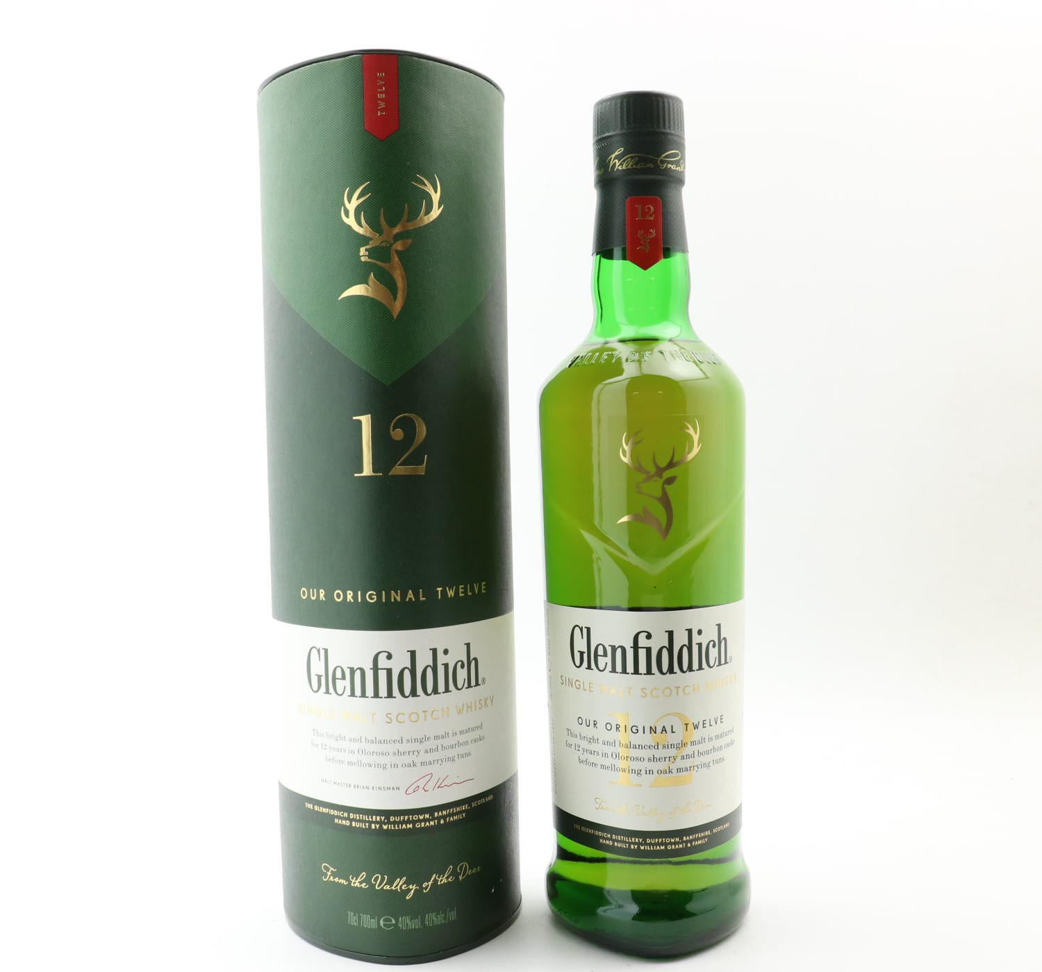 Glenfiddich 12 Year Old Whisky 