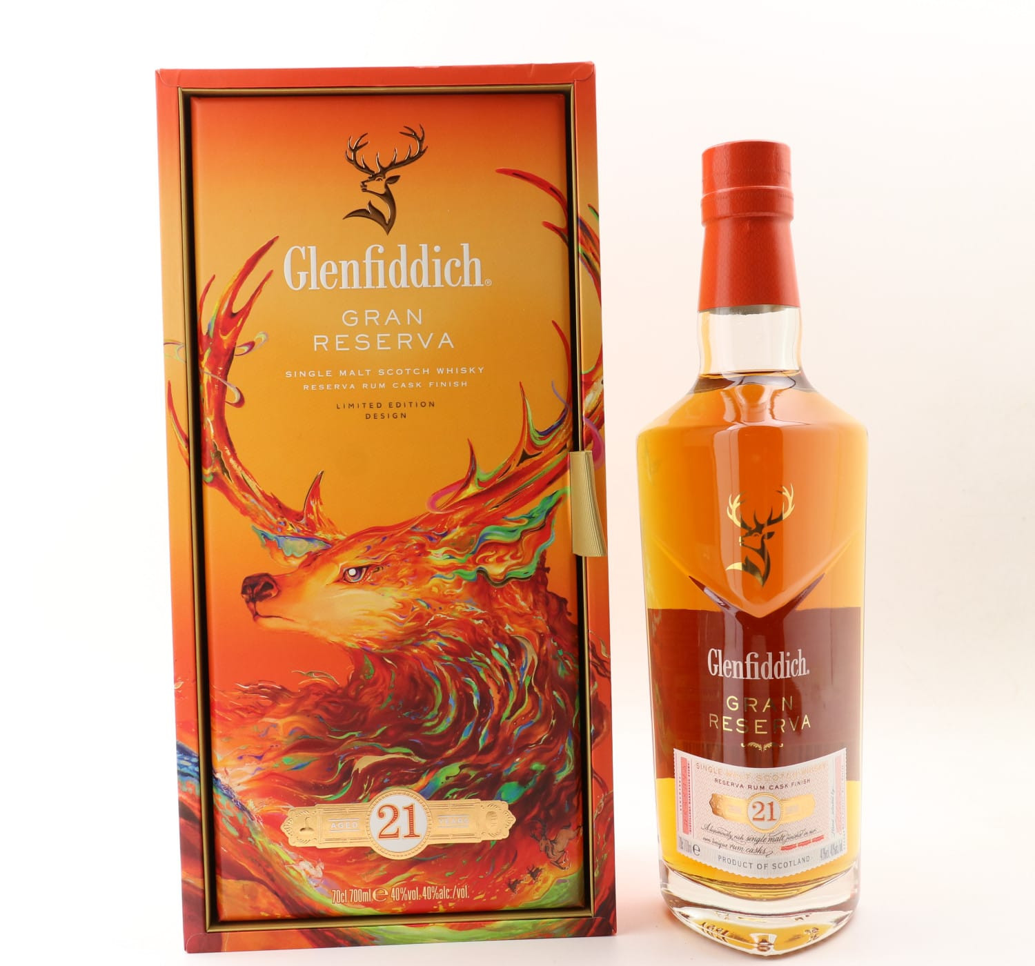 Glenfiddich 21 Year Old Gran Reserva Lunar New Year 2025 Limited Edition Whisky