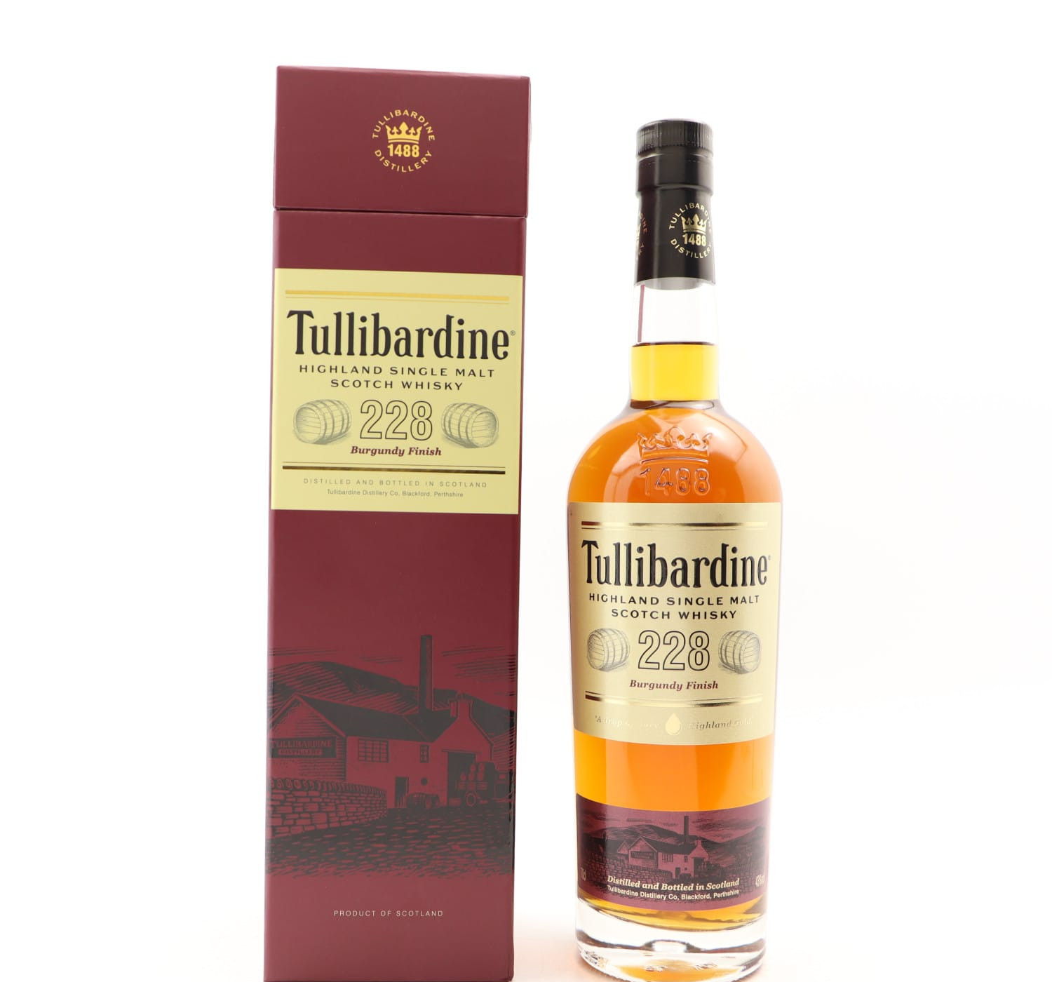 Tullibardine 228 Burgundy Finish Whisky
