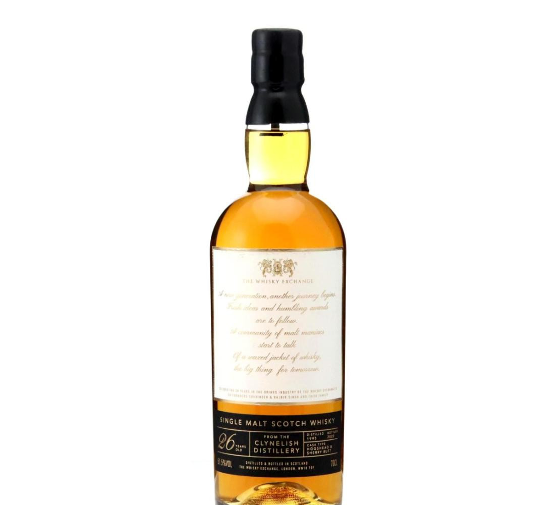 Clynelish 1995 26 Year Old – Celebrating 50 Years in the Drinks Industry of Sukhinder & Rajbir Singh Whisky 