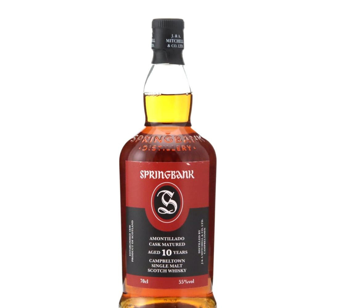 Springbank 2014 Amontillado Cask Matured 10 Year Old Whisky 