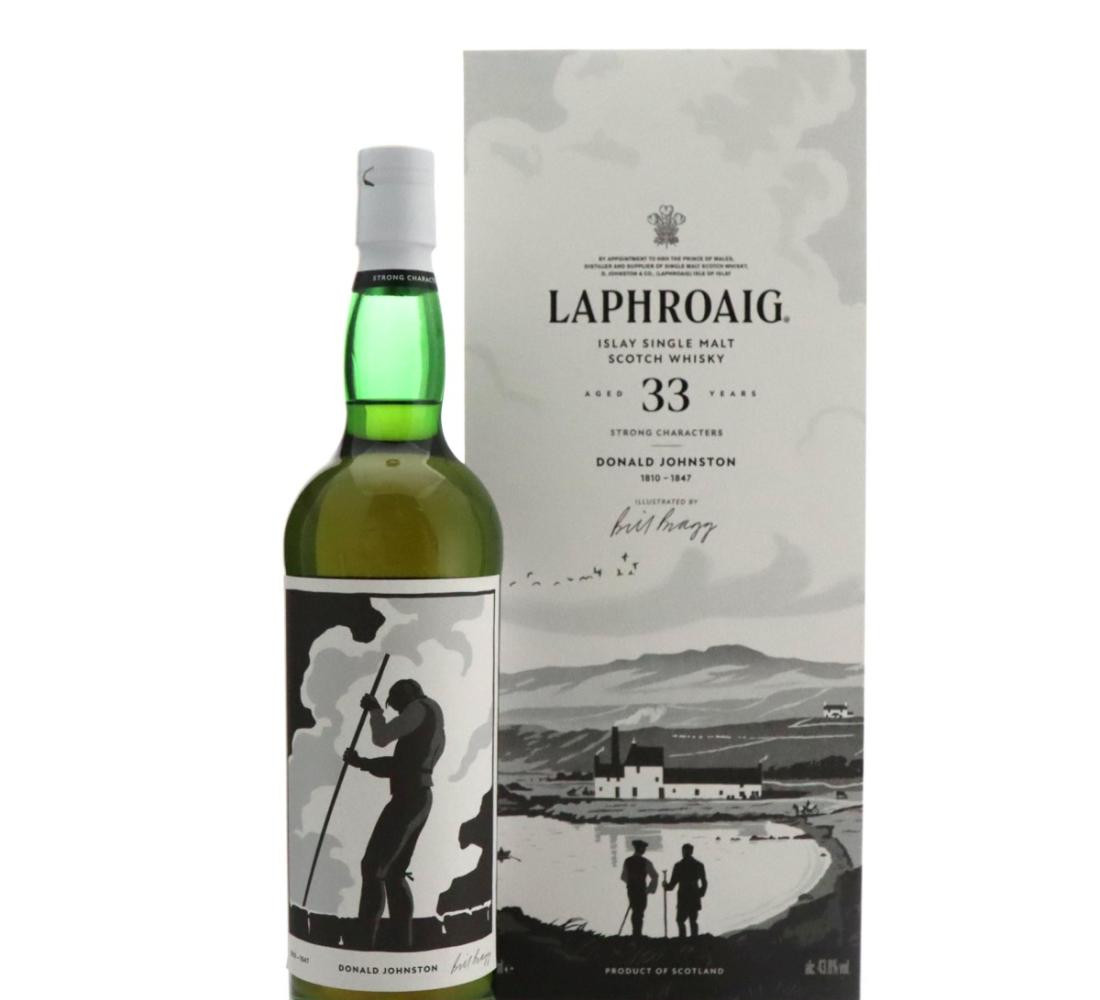 Laphroaig Strong Characters 33 Year Old – Donald Johnston Whisky 