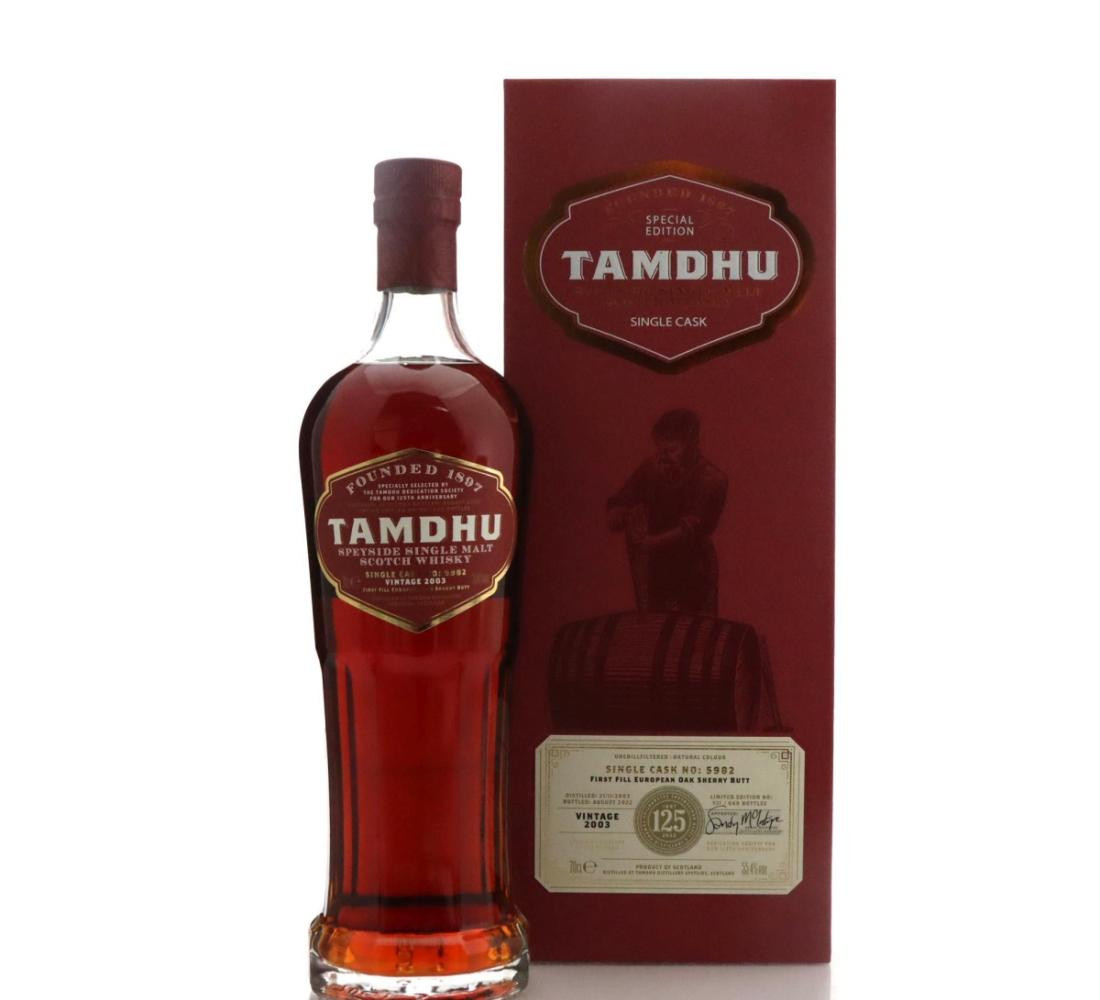 Tamdhu 2003 Single Cask – 125th Anniversary Whisky 