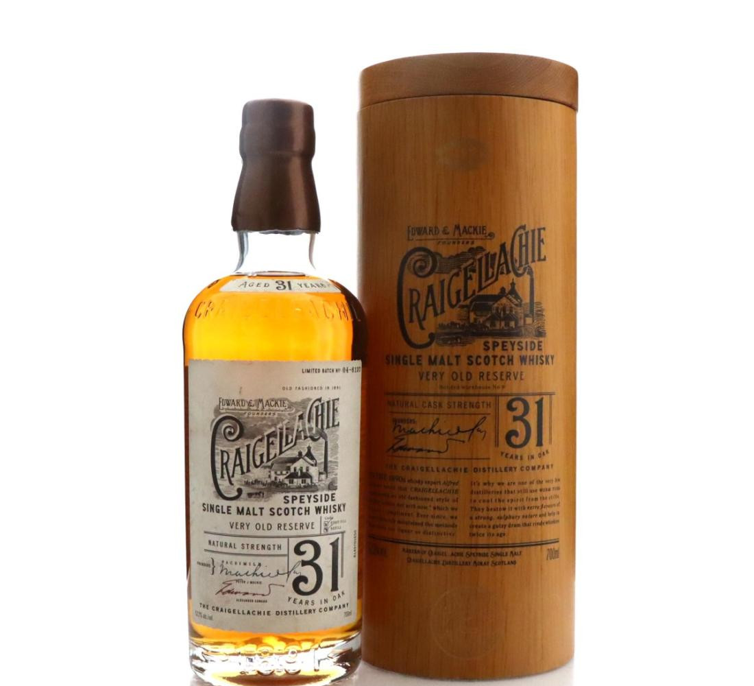 Craigellachie 31 Year Old Whisky 
