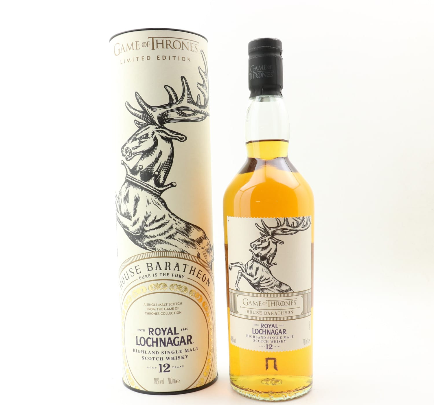 Royal Lochnagar 12 Year Old Game of Thrones ‘House Baratheon’ Whisky 