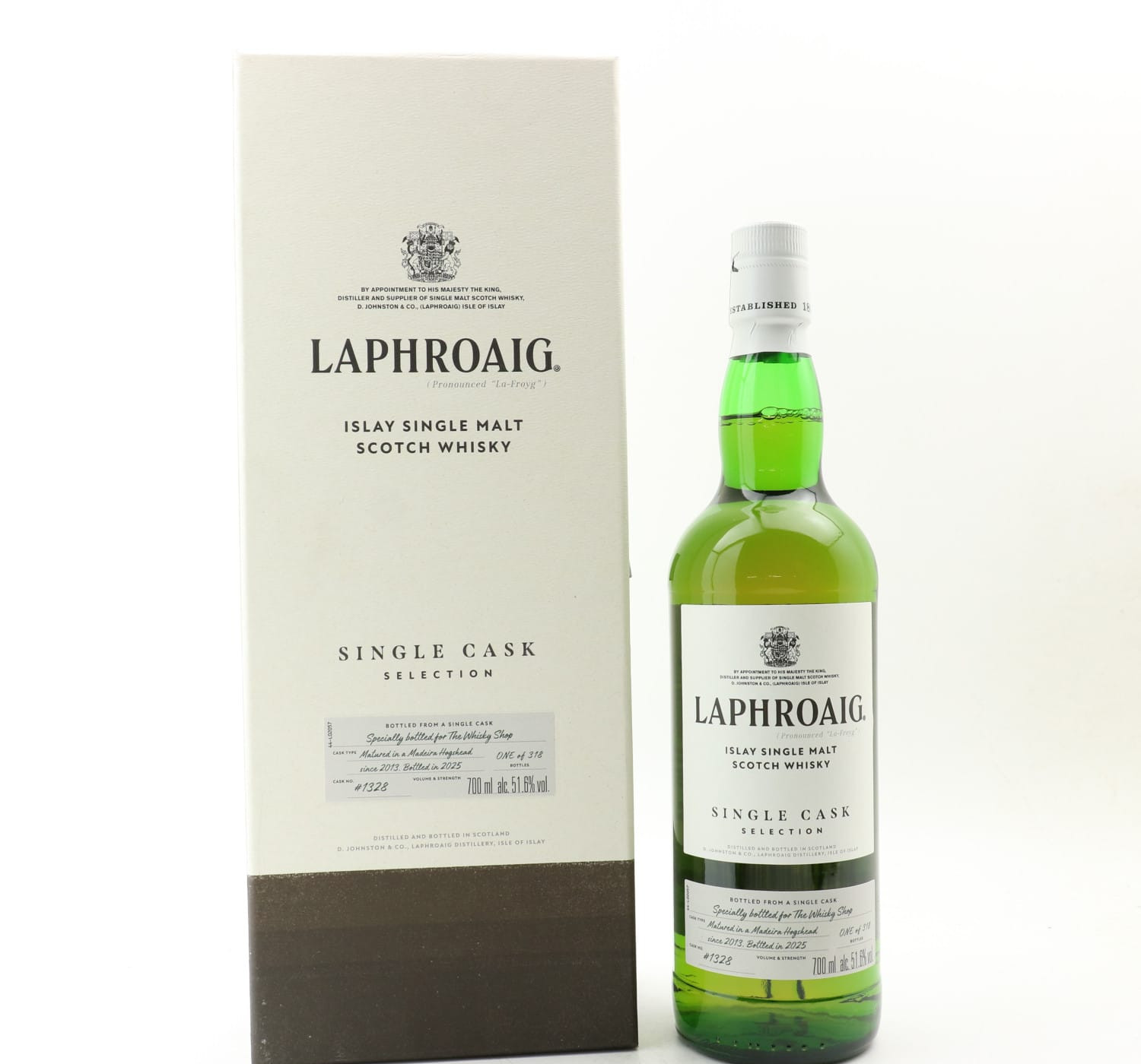 Laphroaig 2013 Single Cask #1328 Whisky