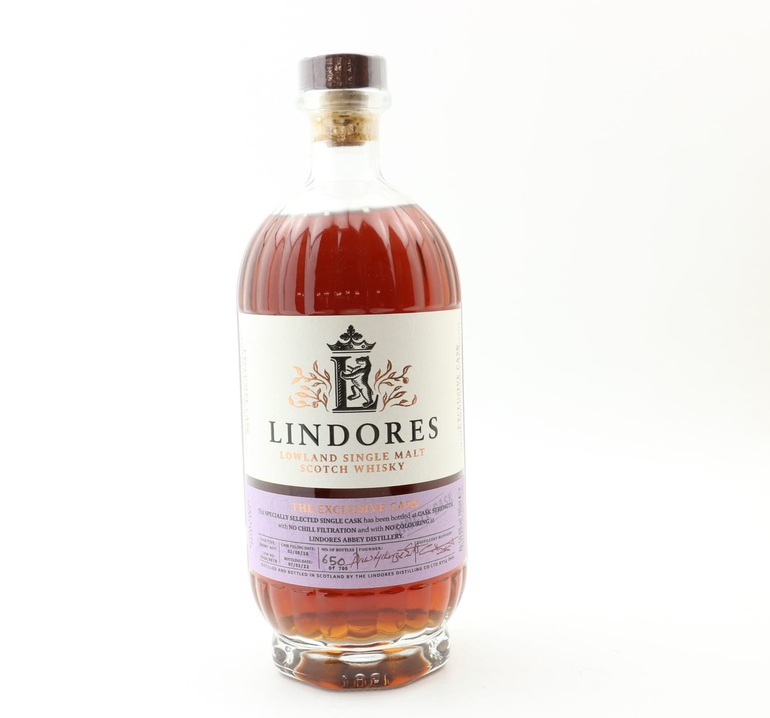 Lindores Abbey 2018 Exclusive Cask #579 Whisky 