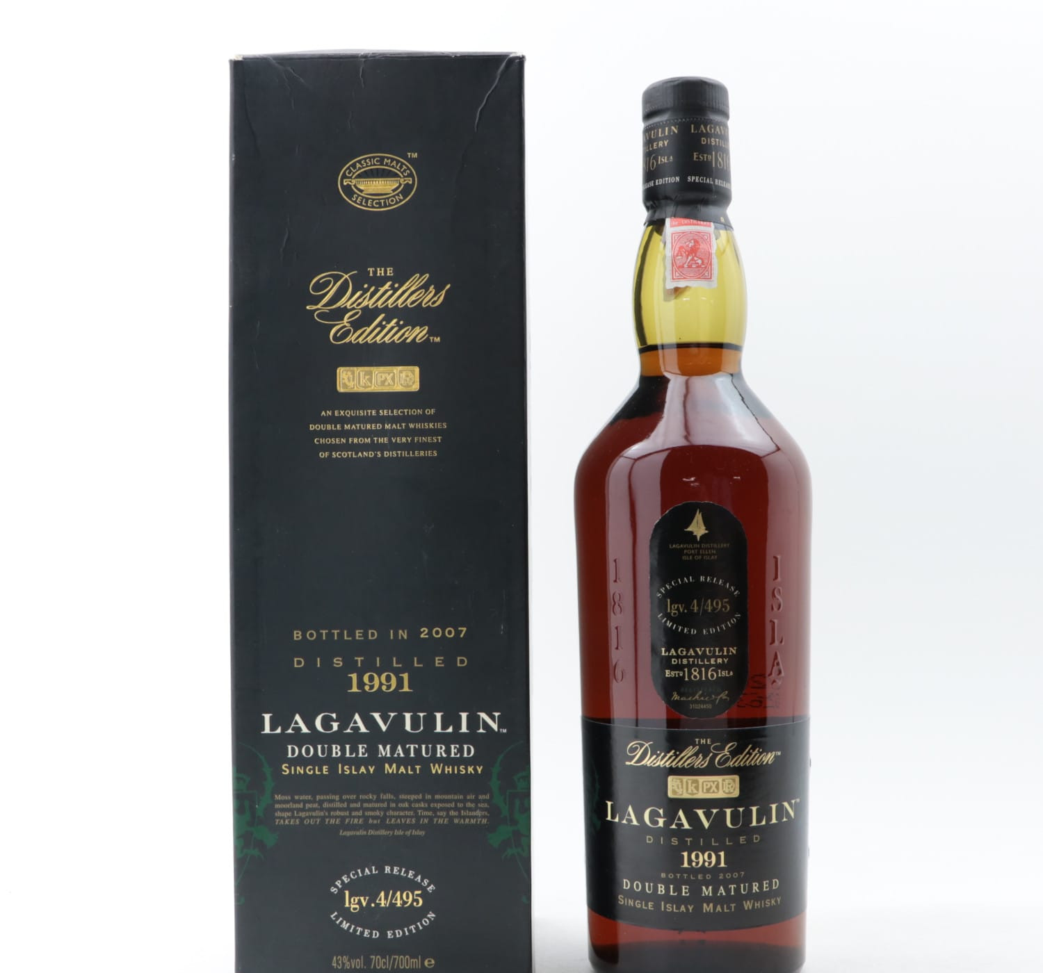 Lagavulin 1991 Distillers Edition Whisky