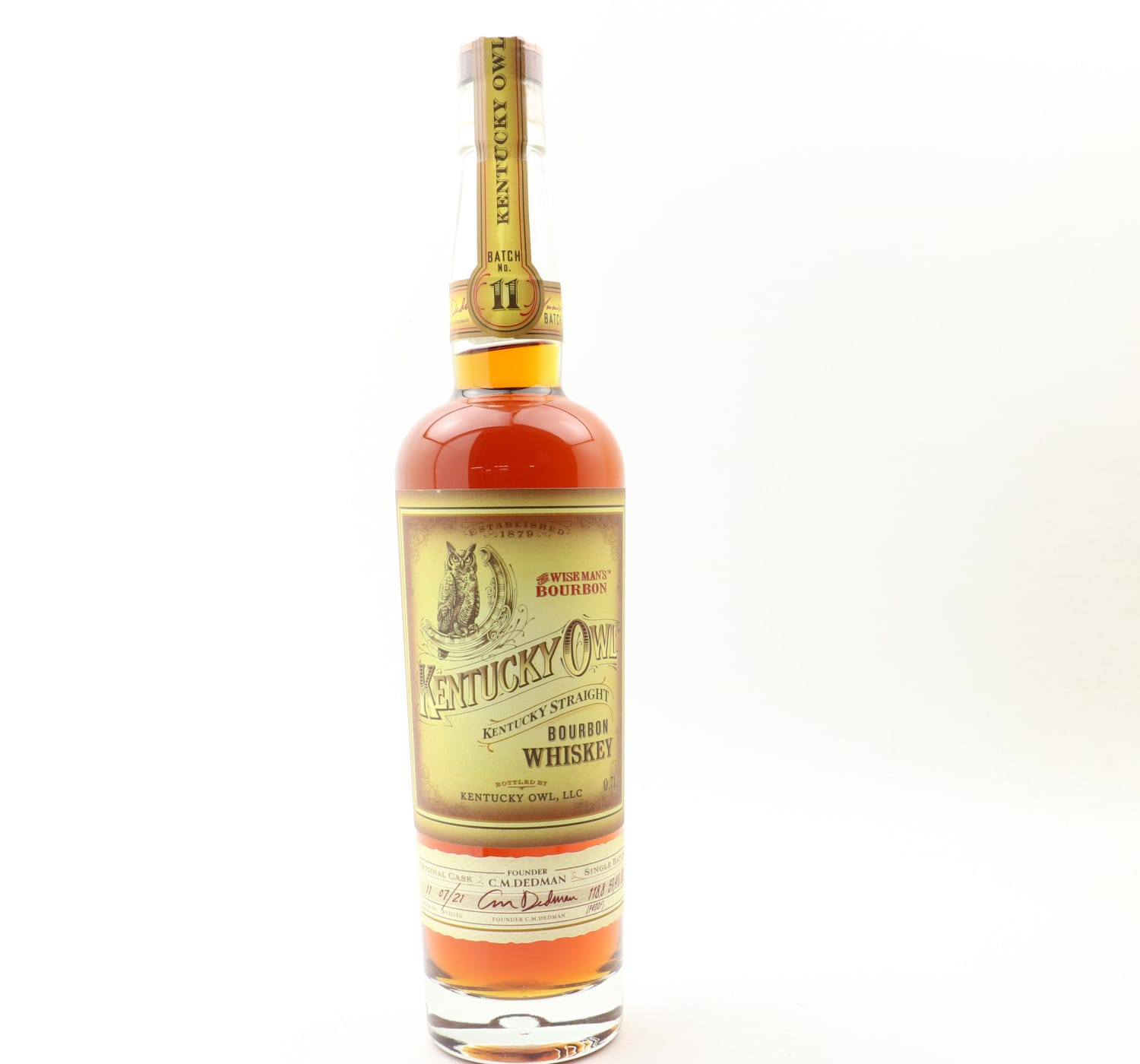 Kentucky Owl Bourbon Whisky 