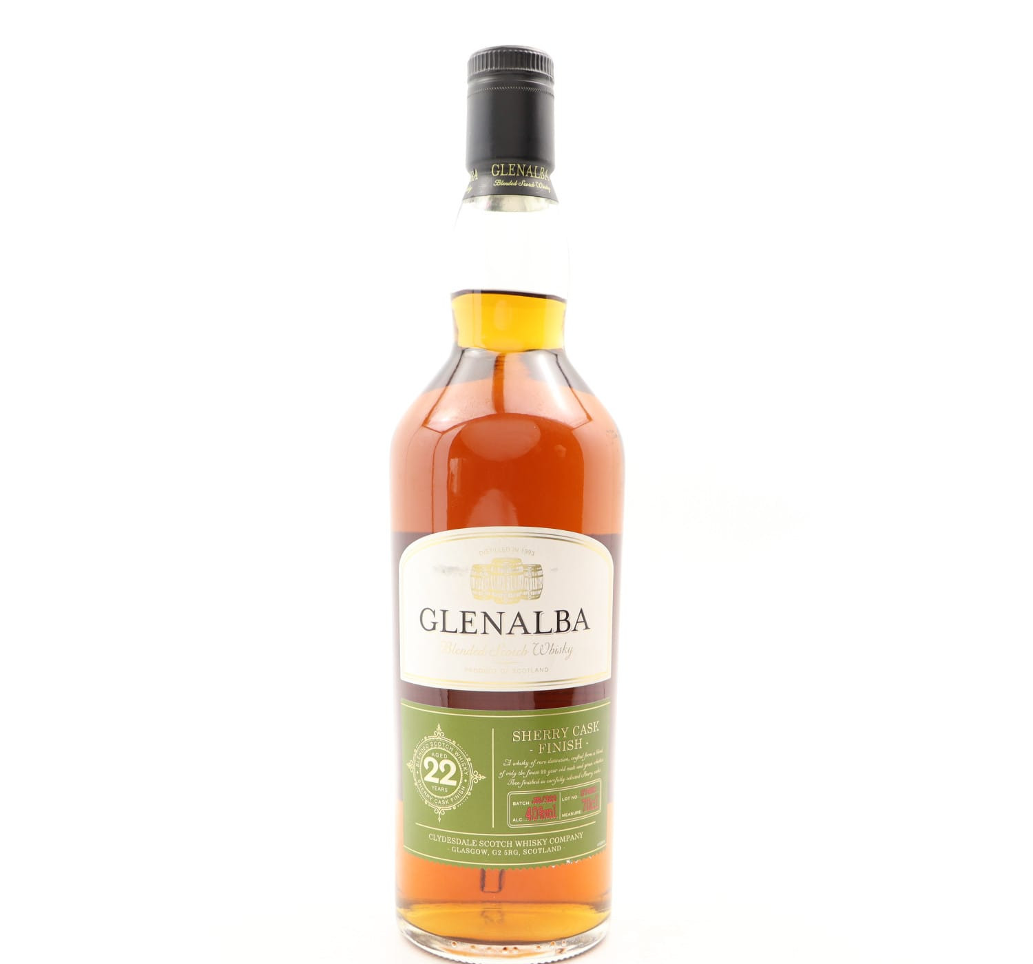 Glenalba 22 Year Old Whisky