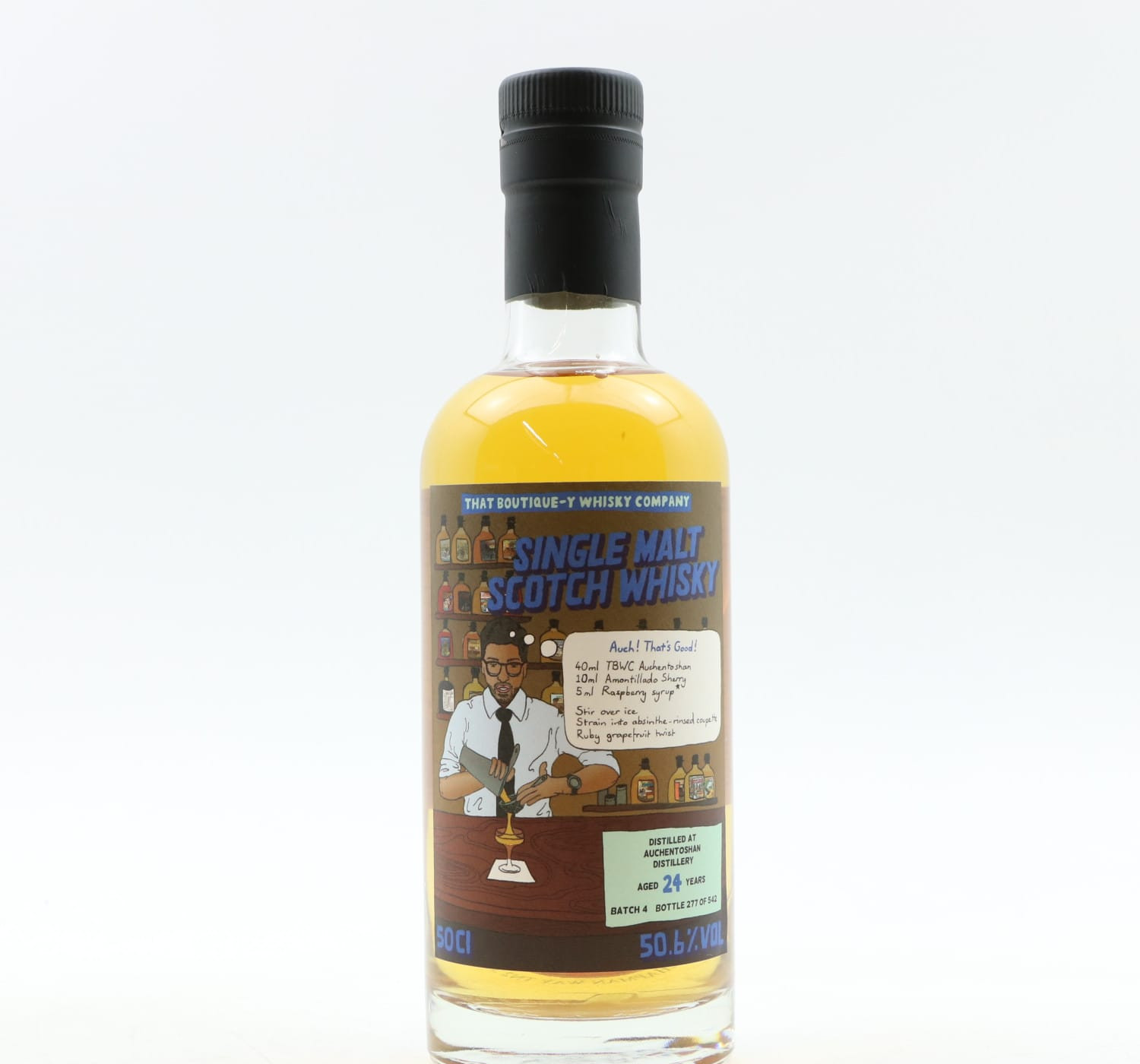 Boutique-Y Whisky Co Auchentoshan 24 Year Old Batch #4 50cl Whisky 