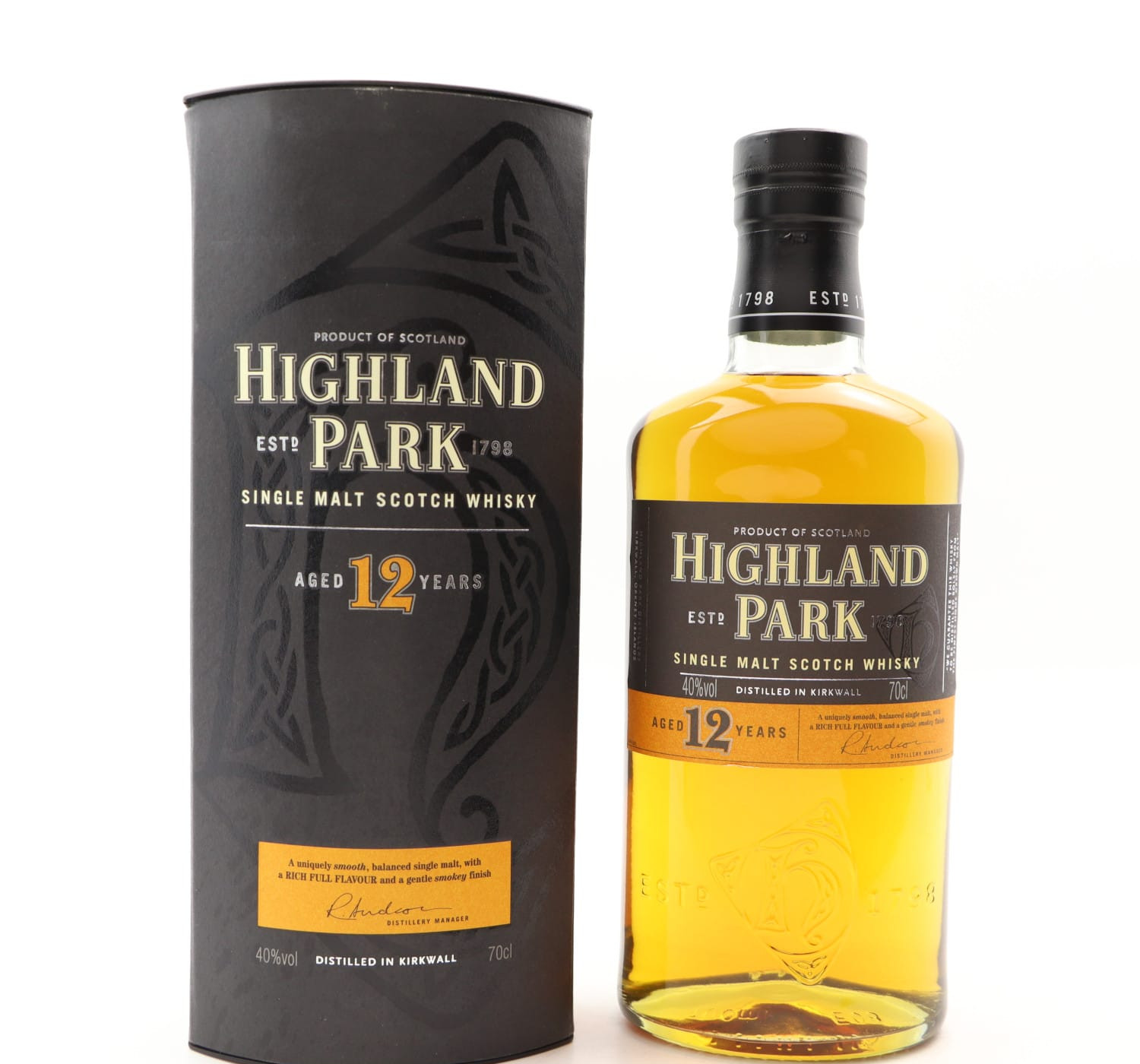 Highland Park 12 Year Old Whisky