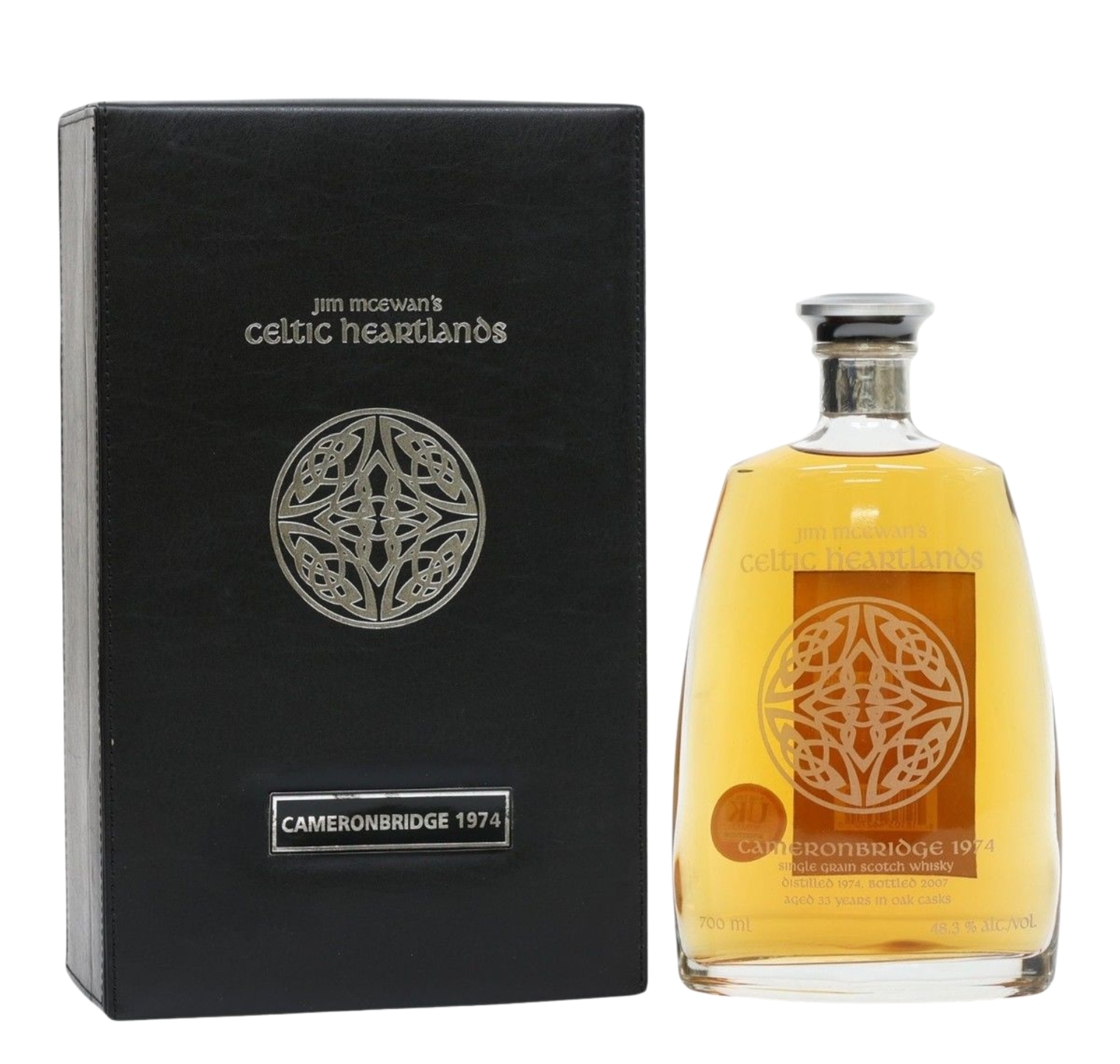 Cameronbridge 33 Year-Old Murray McDavid “Celtic Heartlands” (1974 Vintage) 70cl 48.3% Lowlands Scotland Whisky 