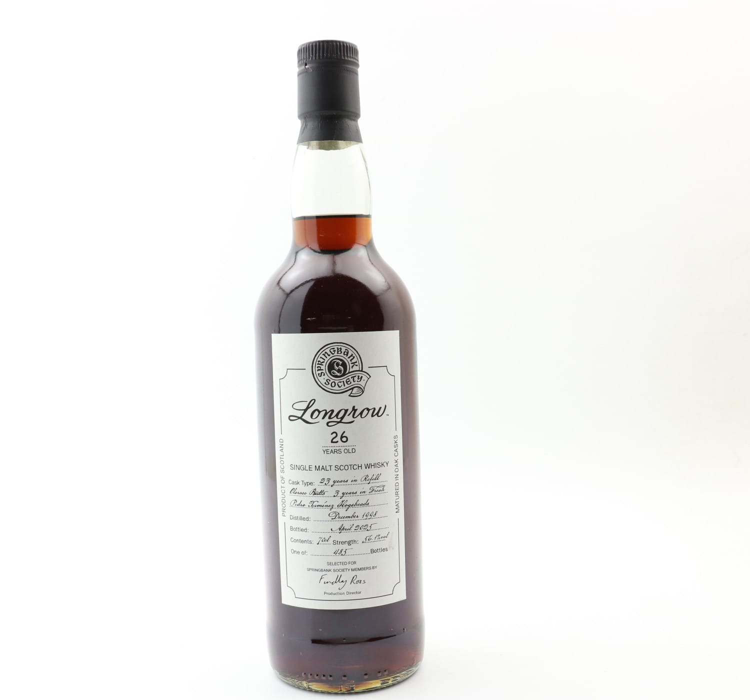 Longrow 1998 26 Year Old Society Bottling Whisky
