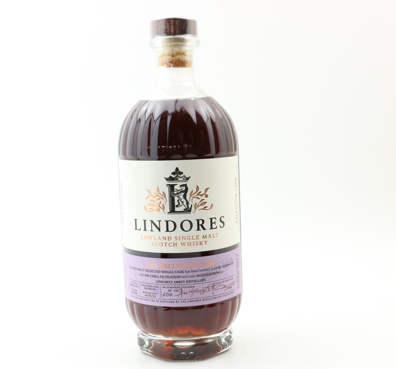 Lindores Abbey 2018 Exclusive Cask #585 Whisky