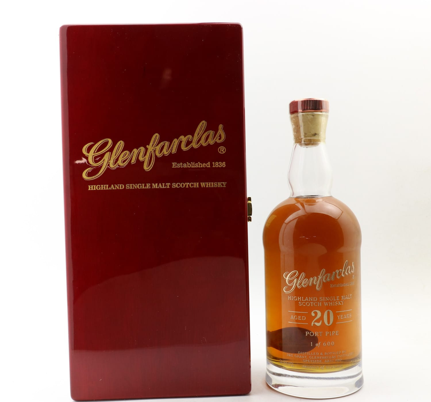 Glenfarclas 20 Year Old Port Pipe Whisky
