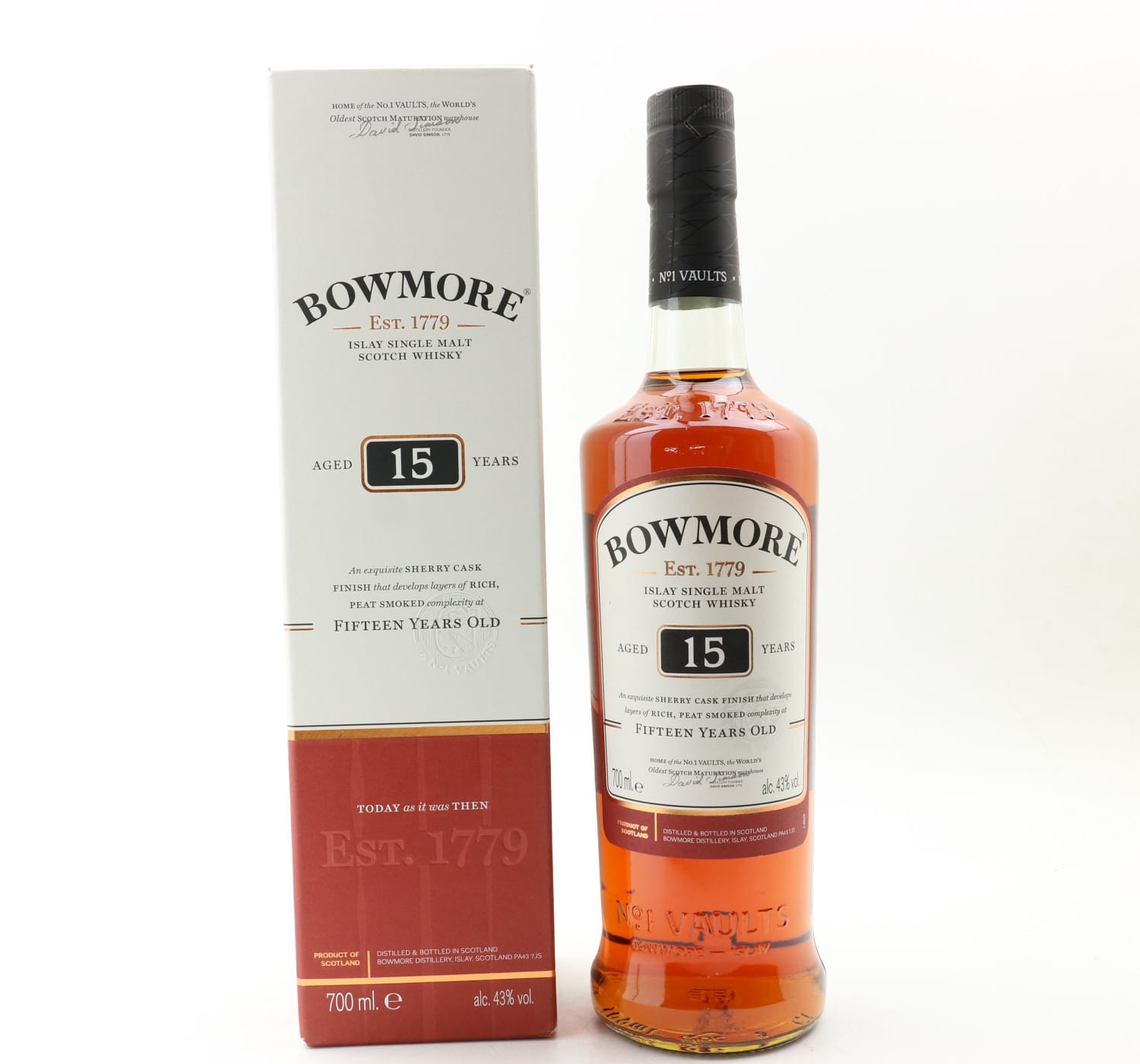 Bowmore 15 Year Old Whisky 