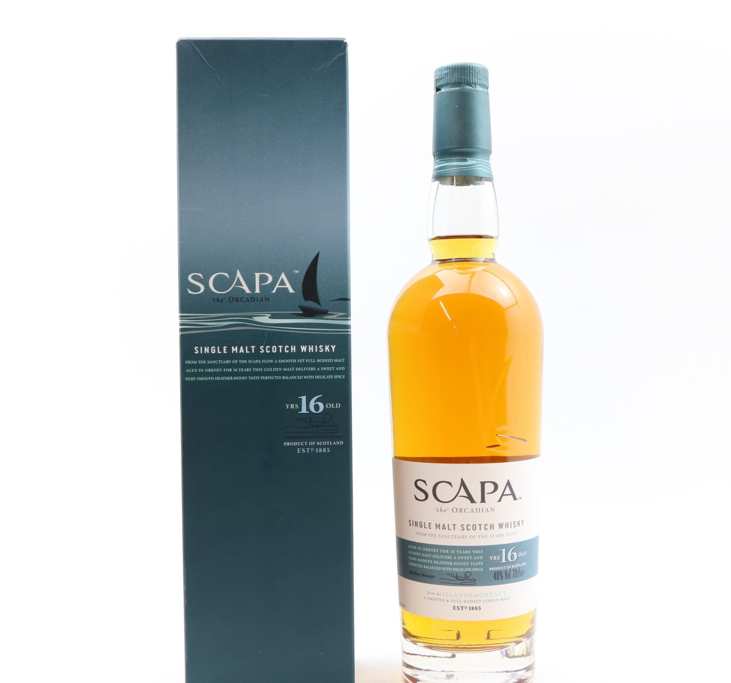 Scapa 16 Year Old Whisky